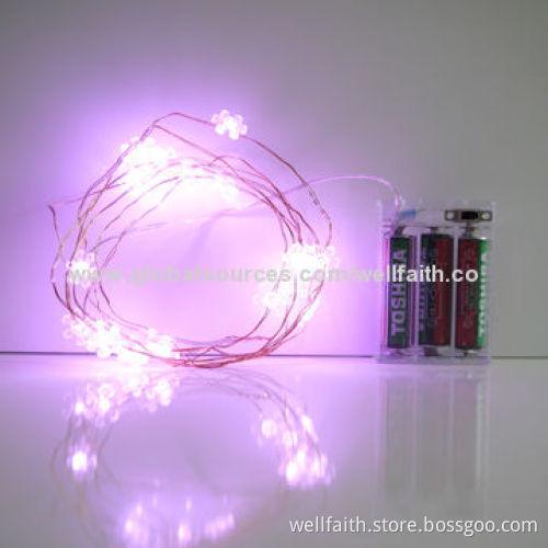 LED string lights, outdoor with environment protection, safety and waterproof